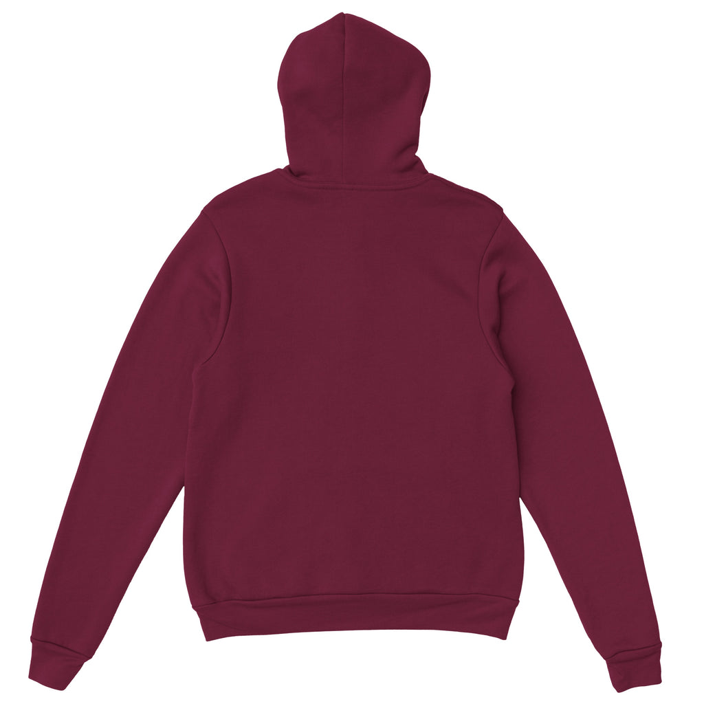 Jeffiana Hoodie Pullover Maroon
