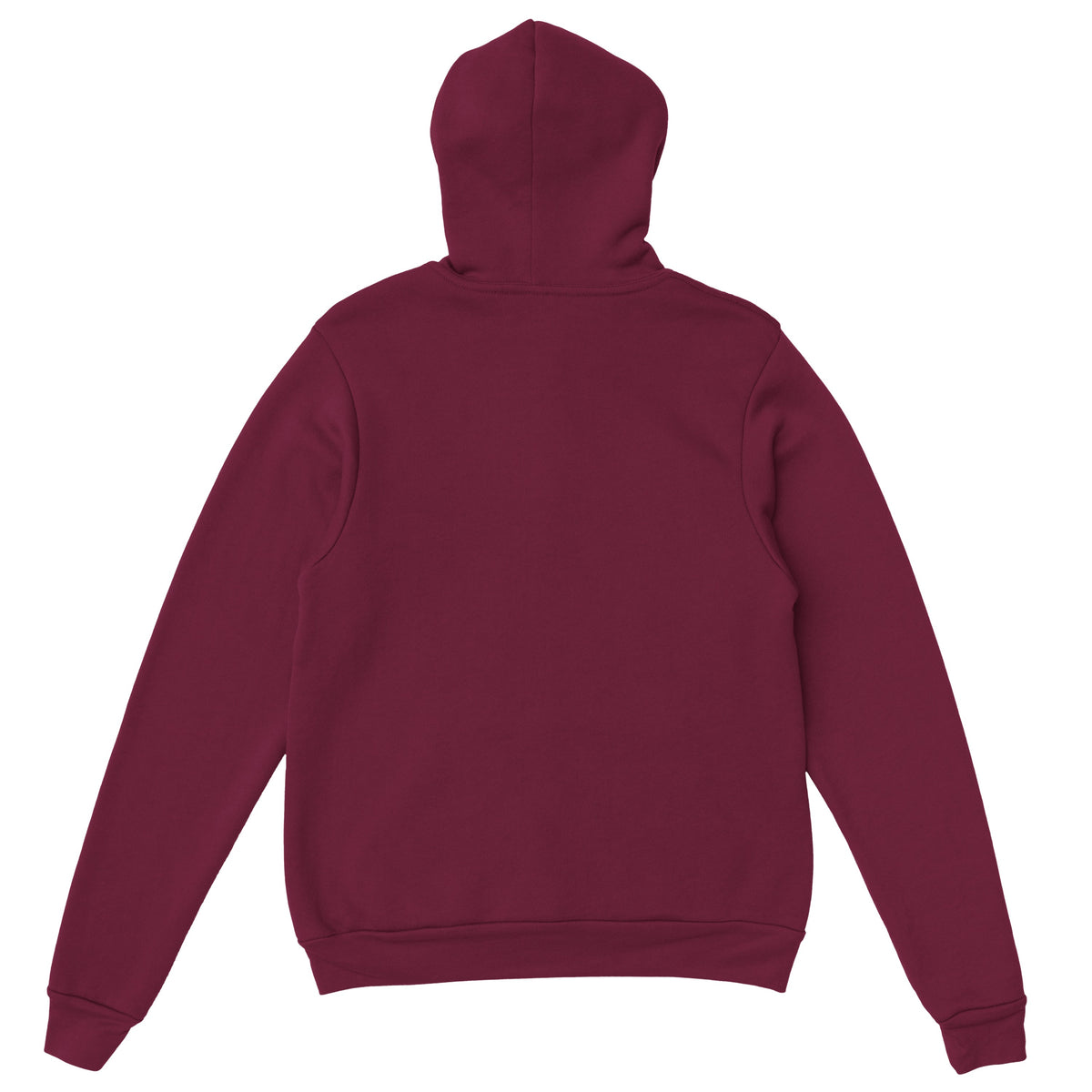 Jeffiana Hoodie Pullover Maroon