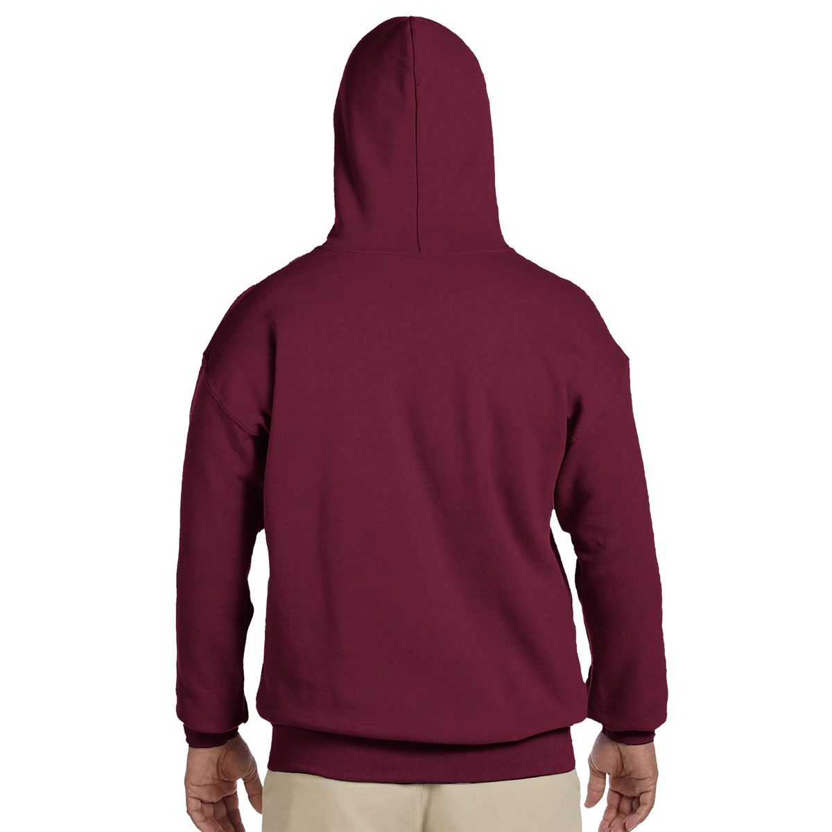 Jeffiana Hoodie Pullover Maroon